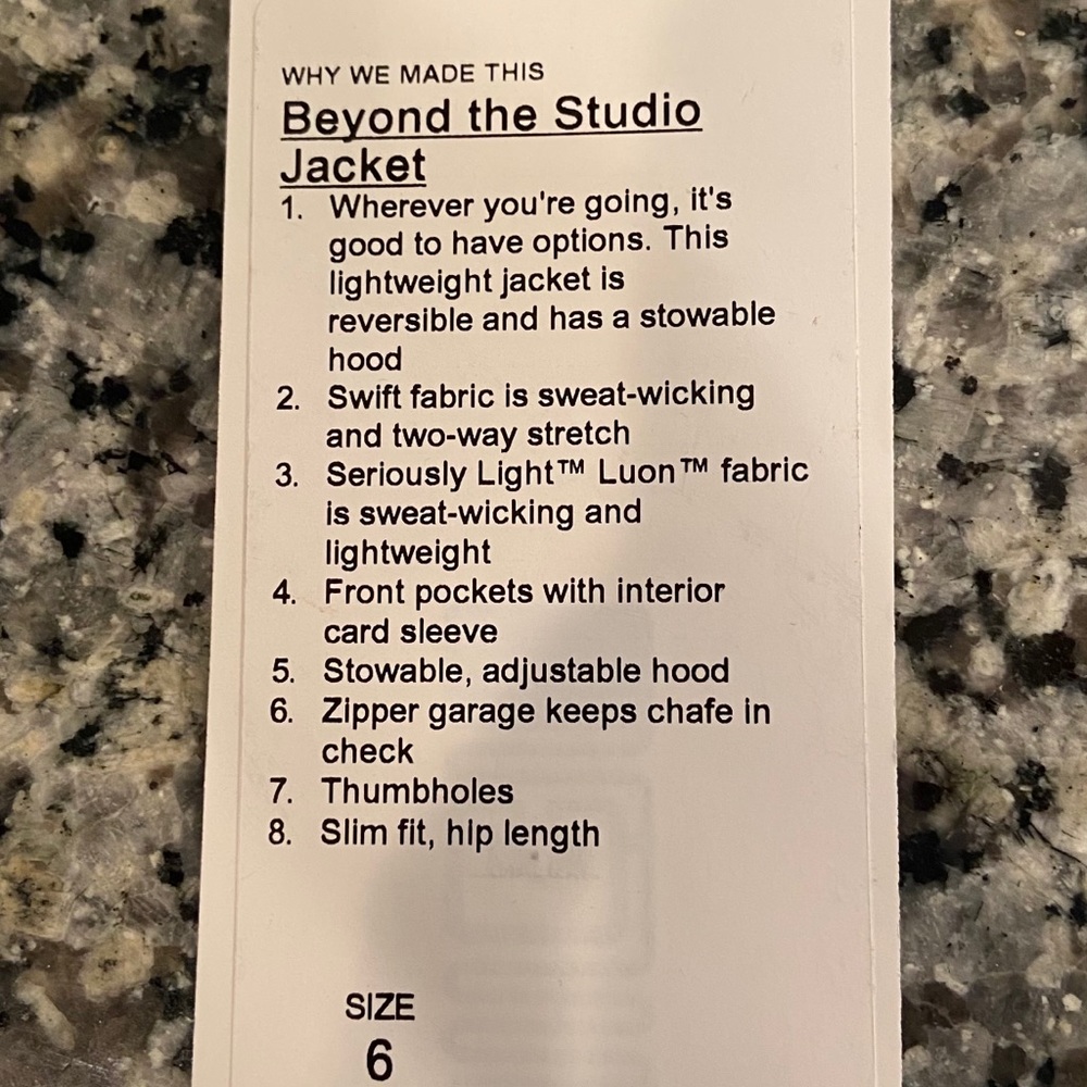 Lululemon jacket - Picture 5 of 7